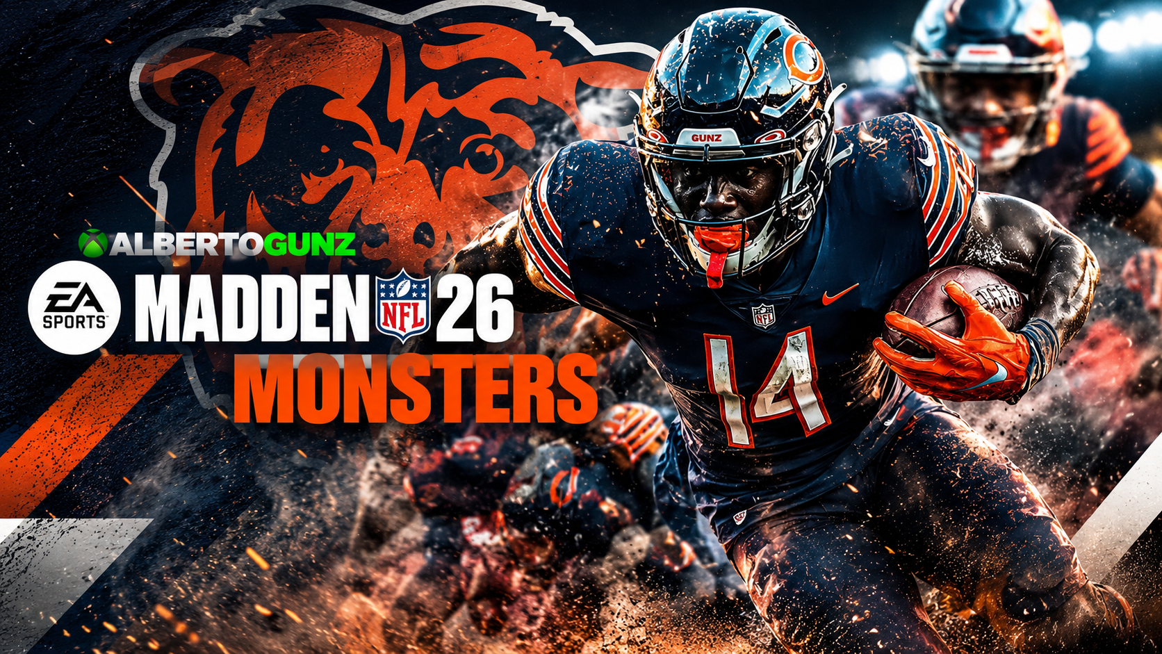 Madden Monsters brand system — campaign visual 01