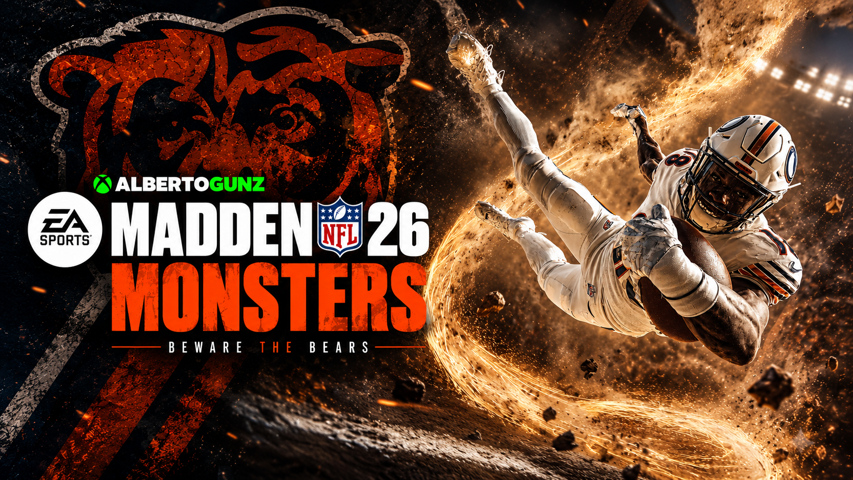 Madden Monsters brand system — campaign visual 03