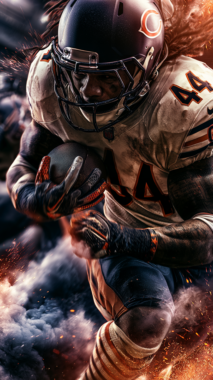 Chicago Bears reimagined — uniform concept portrait 01