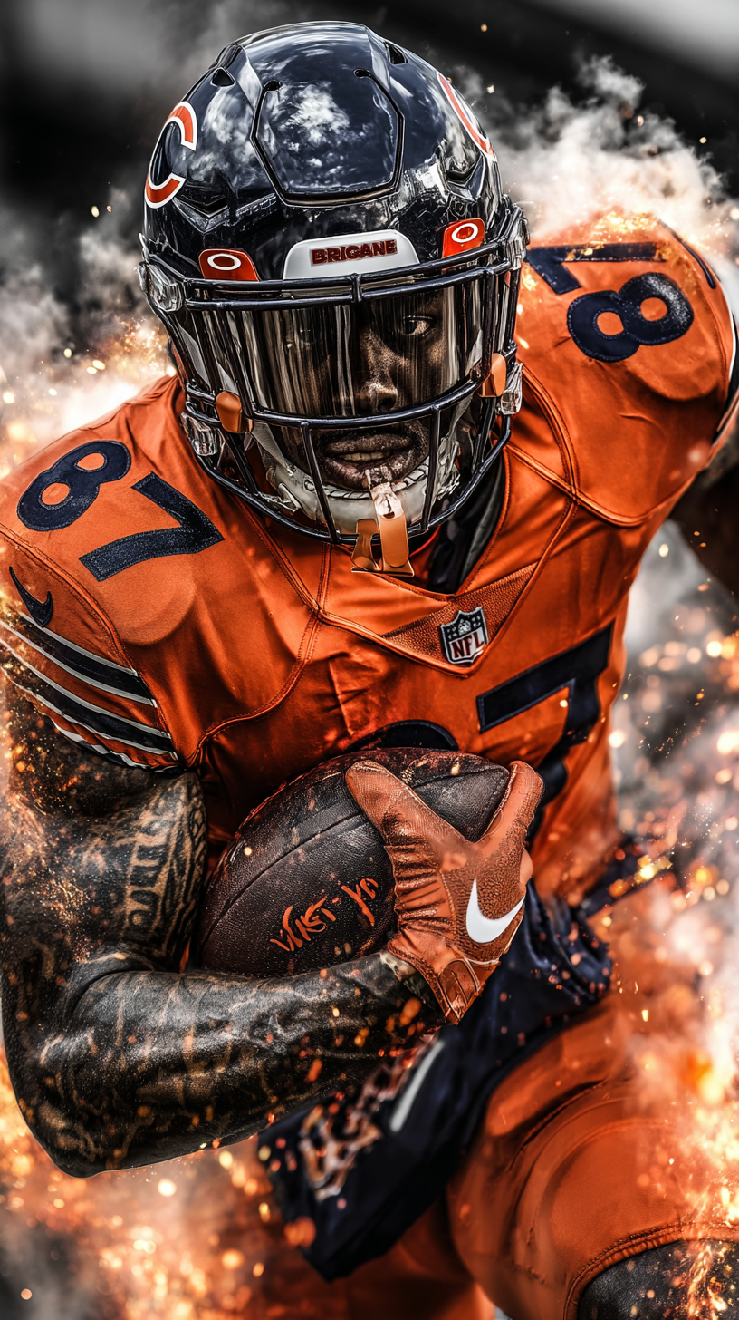 Chicago Bears reimagined — uniform concept portrait 02