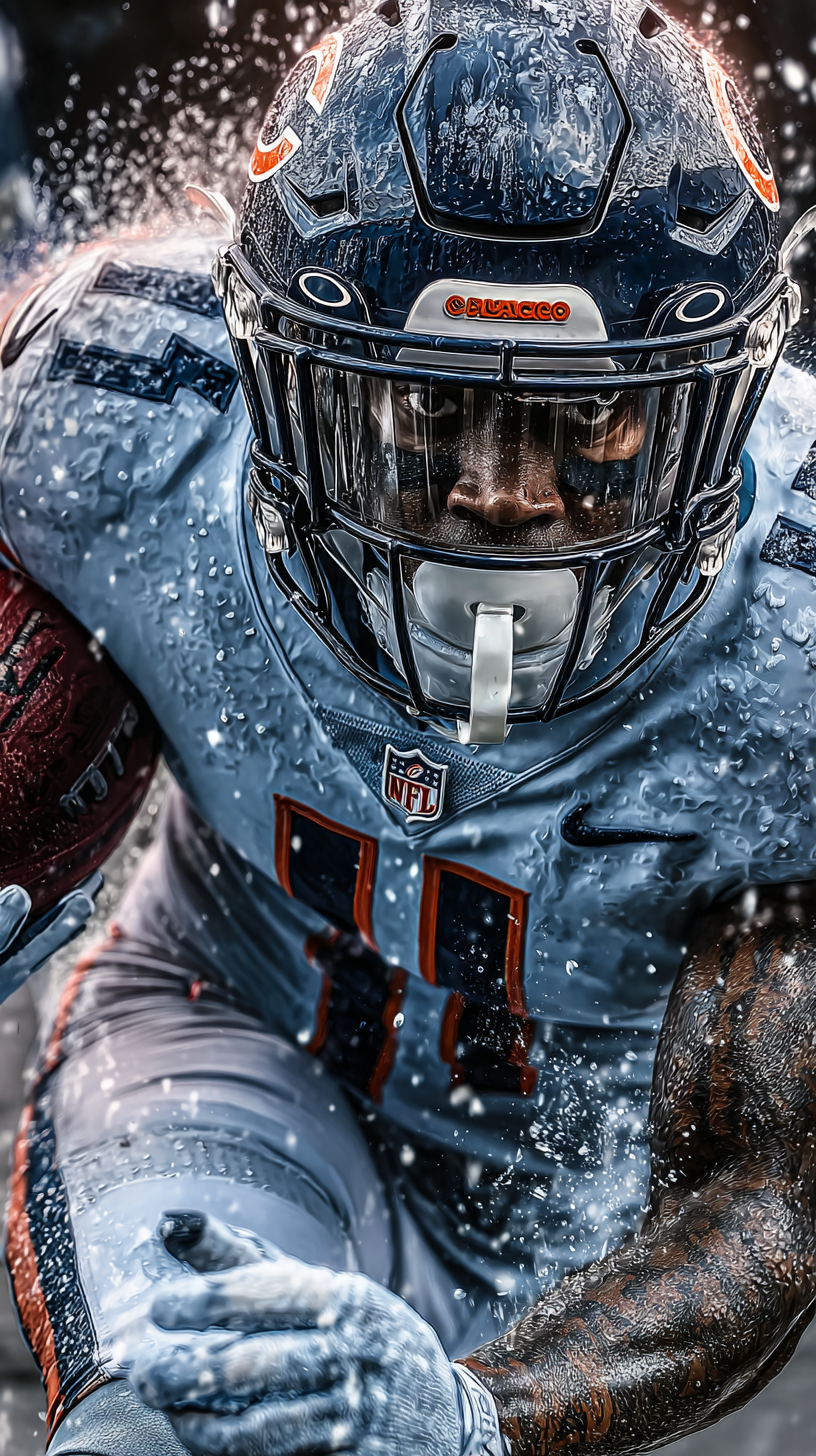 Chicago Bears reimagined — uniform concept portrait 03