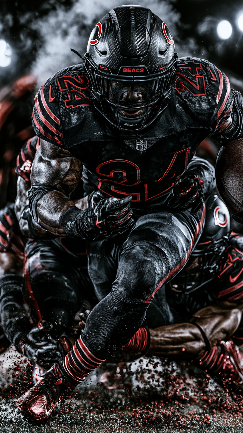 Chicago Bears reimagined — uniform concept portrait 04