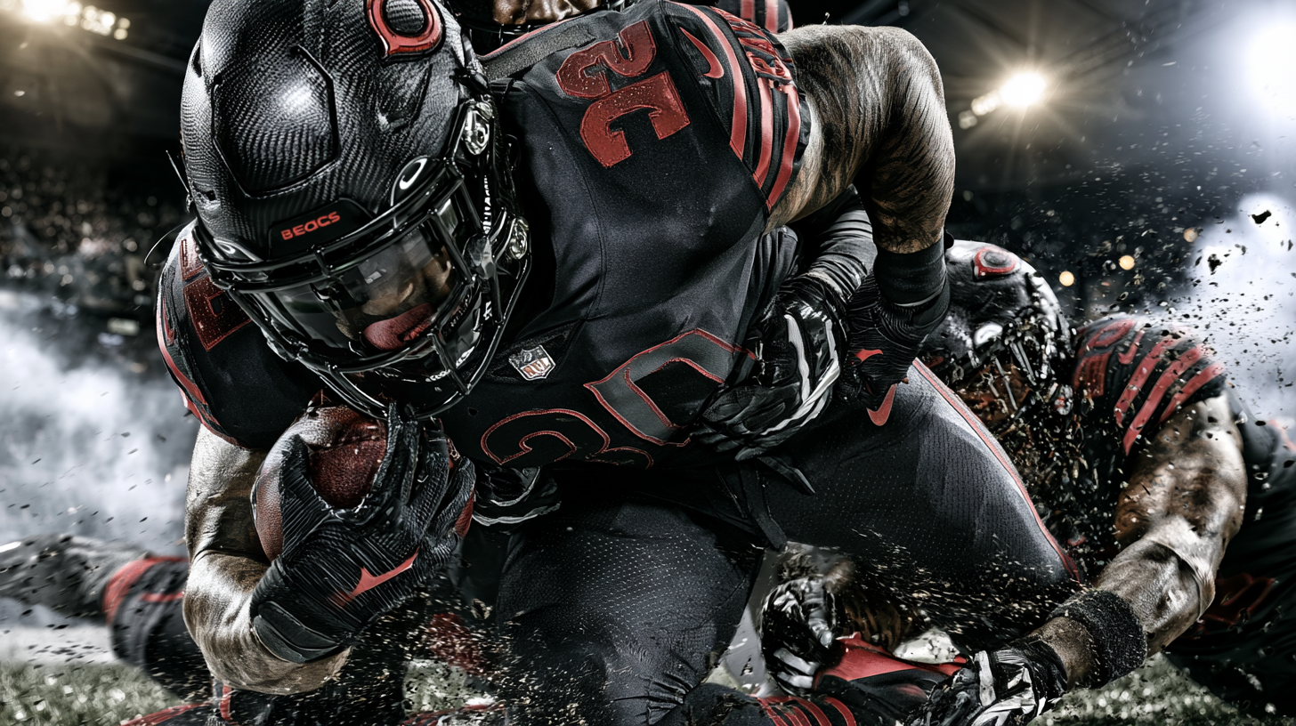 Chicago Bears reimagined — campaign visual 03