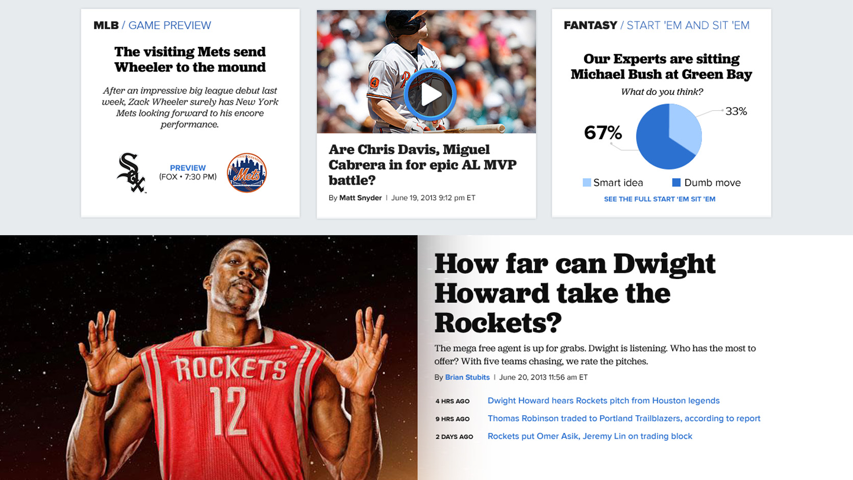 CBS Sports.com — advertising integration and audience engagement